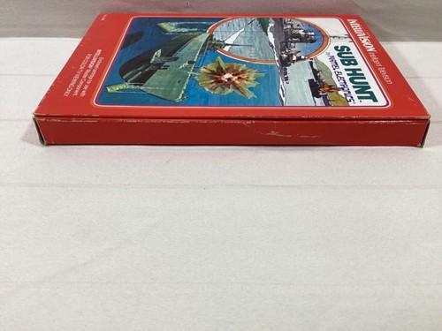 Sub Hunt (Mattel Intellivision 1981) ~ CIB Complete w/ Box Manual & Overlays - Picture 7 of 16