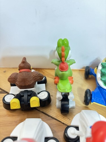 6-Nintendo Super Mario Kart Yoshi Kong Toad 2022 McDonalds Racers Cake Topper - Picture 9 of 12