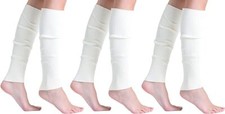 Knitted Leg Warmers for Women 80s Style 3 Pairs