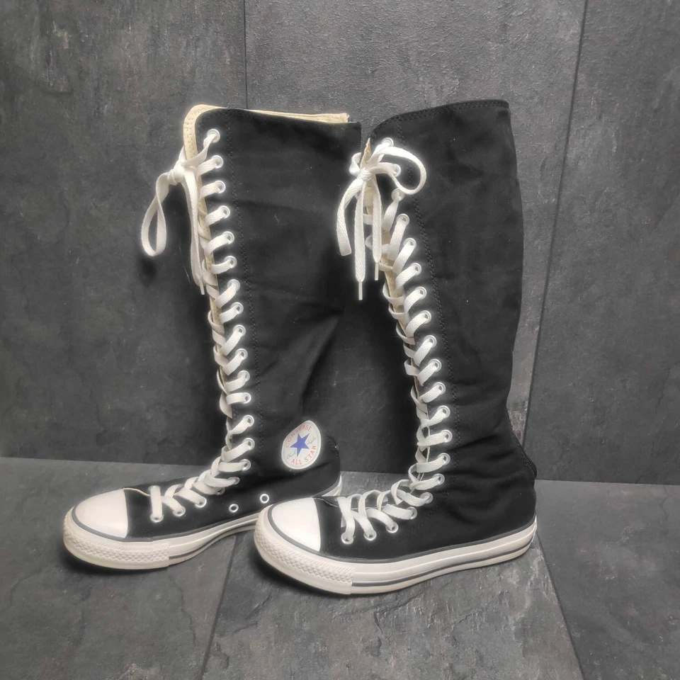 Converse XXhi XX Hi High Top Sneakers Calf Knee High Chuck Taylor Rare Size 37.5  - Image 4 of 4