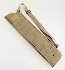 Tactical MOLLE Scabbard Coyote Tan - for weapons with barrels 14-inch or less