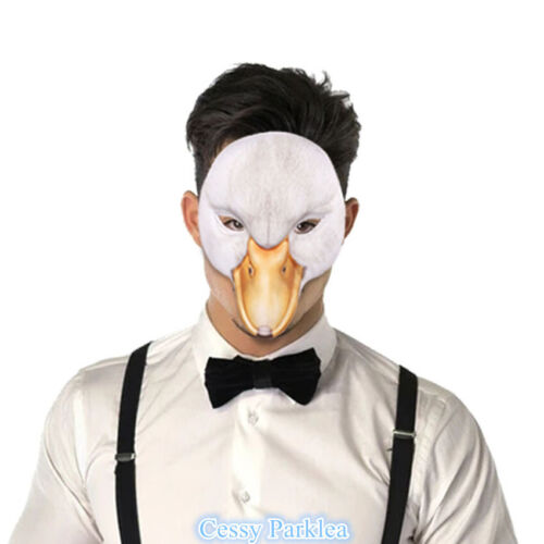 SN-A2-1 Unisex Latex Duck Farm Animal Halloween Costume Mask - Picture 4 of 12