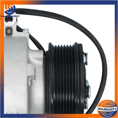 Compresor de aire acondicionado con embrague apto para Honda Civic 1,8 L 2006-2009 2010 2011 CO4918AC - Imagen 9 de 14