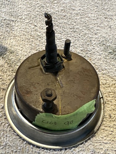 Vintage 1930s Chris Craft Wood Boat Temp And Amp Gauges - Imagen 5 de 9