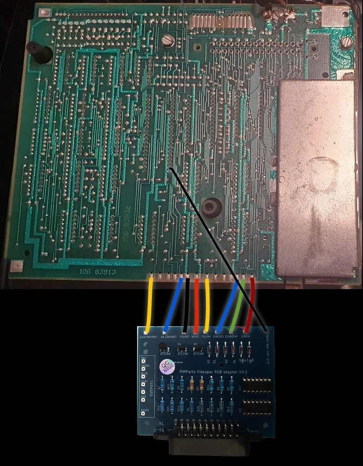 Mod peritel RVB (Kit RGB) pour Videopac G7000, C52 et Jet25 - Imagen 4 de 4