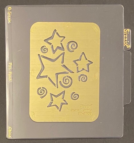 Pick choice of ~ SIZZIX EMBOSSING FOLDERS ~ Lots Brass Stencil Cuttlebug Holiday - Picture 93 of 117