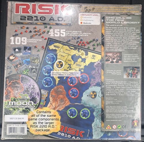 NEW in Box, RISK 2210 AD Board Game - The Game of Global Domination & Beyond - Picture 2 of 2