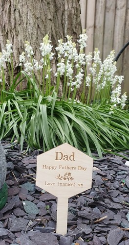 Personalised plant sign/plaque - flower garden planter plaque, Memorial plaque - 第 7/10 張圖片