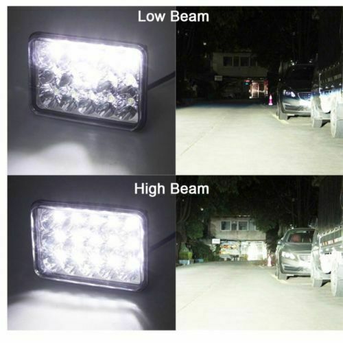 4 faros LED para haz sellado de luz alta/lo Freightliner FLD120 FLD112 4""x6"" - Imagen 6 de 12