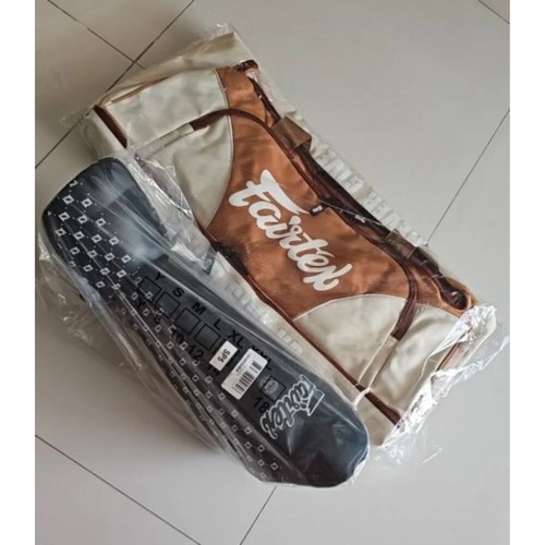 Fairtex Bolsa de Gimnasio BOLSA-2 Equipo Bolso de Hombro Muay Thai MMA K1 Tres Colores - Imagen 9 de 14