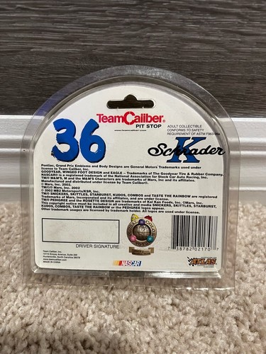 2002 Team Caliber Pontiac Ken Schrader #36 M&M’s Edition Issue #15 - Picture 2 of 2
