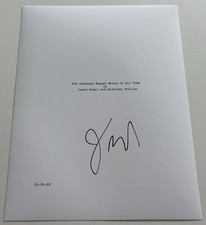 JASON SEGEL SIGNED AUTOGRAPH THE MUPPETS 103 PAGE SCRIPT w/PROOF BECKETT COA JASON SEGEL SIGNED AUTOGRAPH THE MUPPETS 103 PAGE SCRIPT w/PROOF BECKETT COA