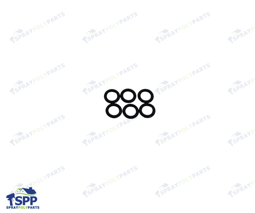 Graco Fusion AP Gun Side Seal O-Rings (248128) - Picture 4 of 10