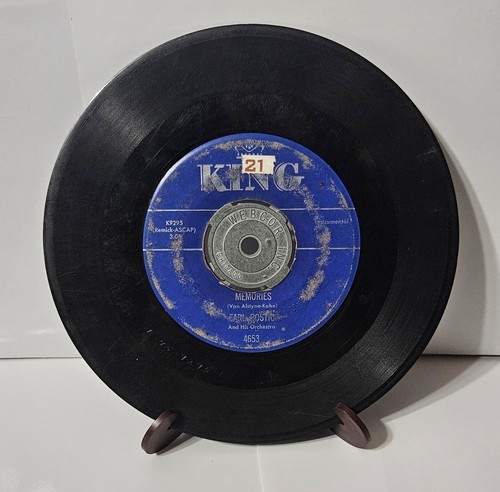 Earl Bostic - Memories/The Very Thought Of You - 45 RPM - Picture 2 of 3