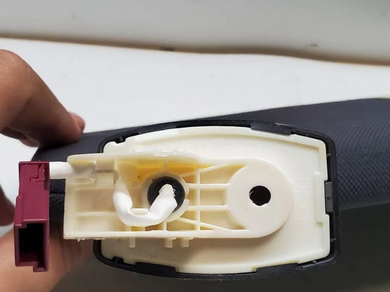 2010 宝马 750i 发球杆 LH 侧面遮阳板照明带天窗黑色原始设备制造商 — 第 3/4 张图片