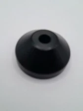 45 rpm Record Adapter Black Color Dome solid Aluminum for 7" Inch Vinyl Records