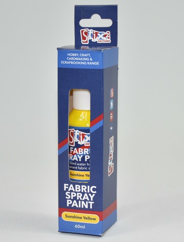 Fabric Spray Paint Dye Permanent T-Shirt Textiles Craft Assorted 60ml Colours - Picture 9 of 17