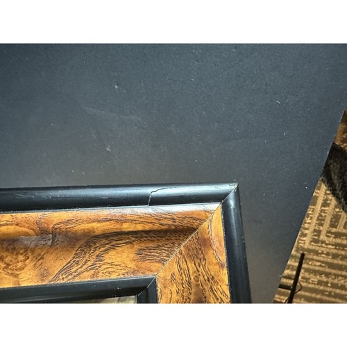 El amor firmado puede ser escuchado por Bryan Collier en marco de madera burl ornamentado decoración pared H - Imagen 8 de 8