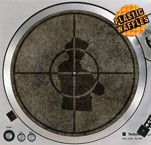 Public-Enemy-Scratched-Slipmat-Turntable-12-034-LP-Record-Player-DJ-Audiophile