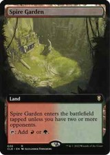 extended art SPIRE GARDEN 606 Commander Legends MTG Magic the Gathering