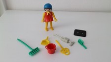 playmobil 3315 setnr. western lady cleaner dame dama house vintage klicky