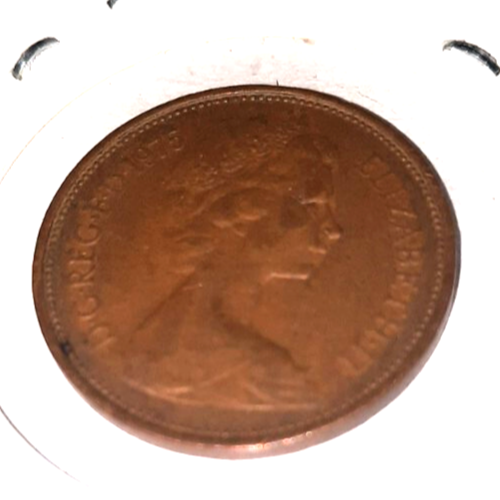UK 2p New Pence Coin 1975 Die Crack Error on Obverse Rare Find - Picture 3 of 6