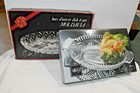 Quality Serving Trays Platters Glass by Mikasa and Moldavia in original boxes
