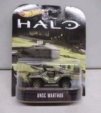 Halo UNSC WARTHOG Hot Wheels Collector Mattel Diecast 2016 Microsoft Studios