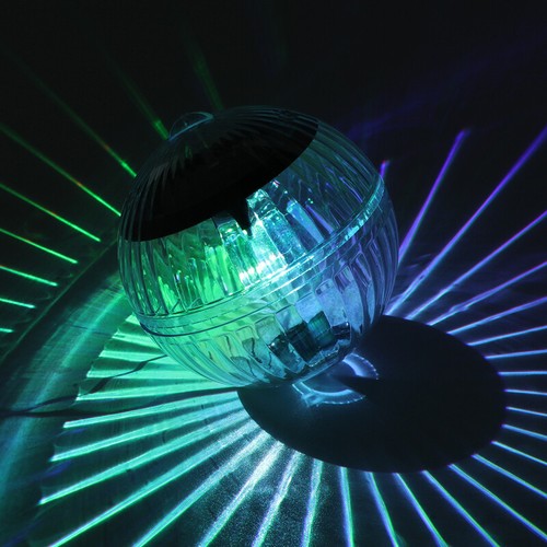 Solar LED RGB Light Outdoor Garden Pond Swimming Pool Floating Lamp Color Change - Picture 16 of 20