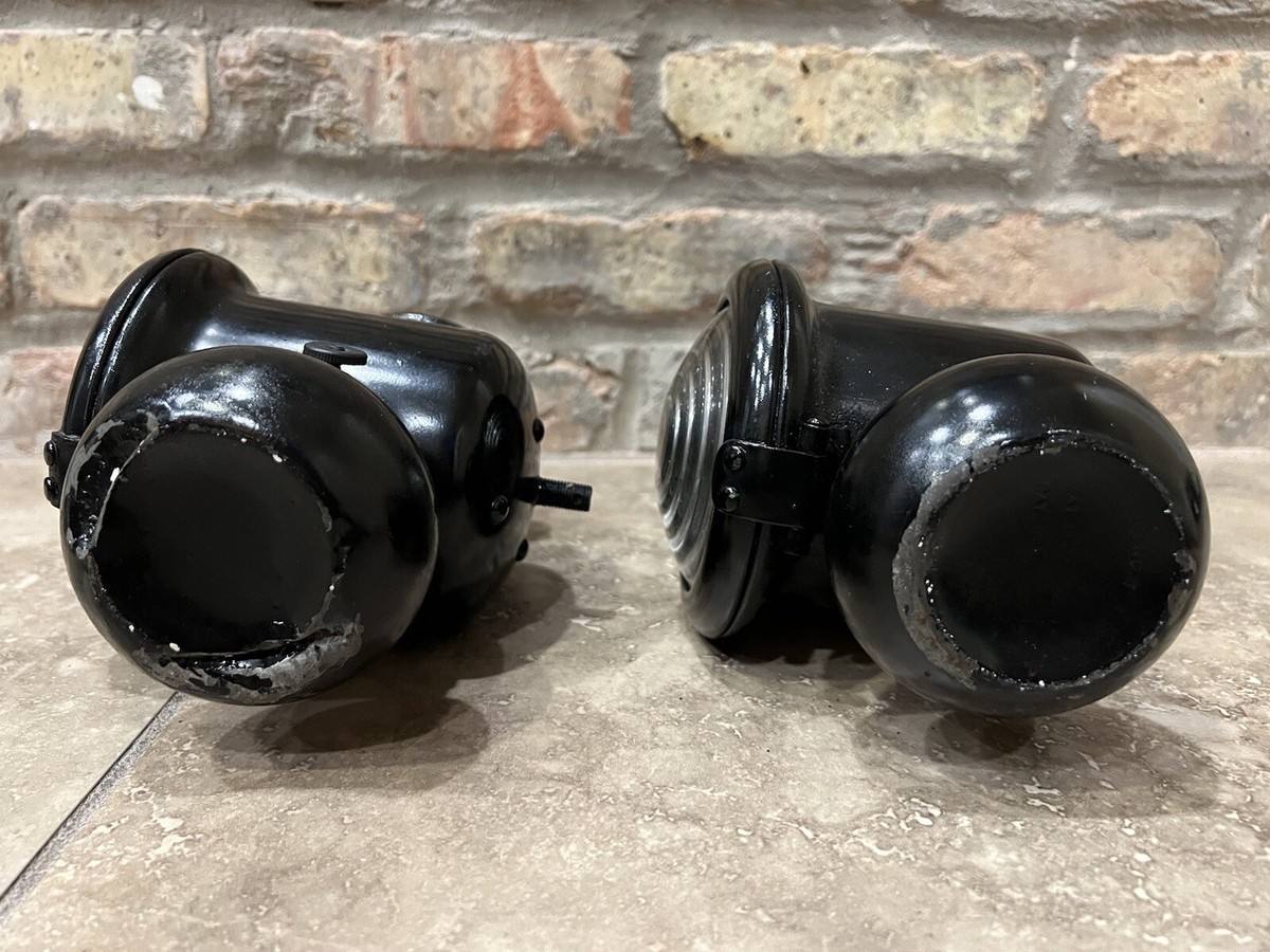 Original Ford Model T Kerosene Carriage Lamps Side Lights