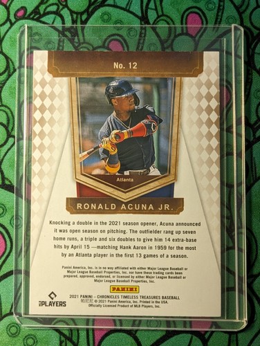 RONALD ACUNA JR 2018-2024 Cards ⚾ U PICK 🔥 Topps RC Parallel Mojo Refractor ASG - Picture 89 of 323
