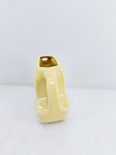 MINI DISK PITCHER creamer PALE YELLOW NEW FIESTA 5 OZ. - Picture 4 of 6