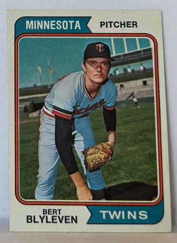 1974 Topps #98 Bert Blyleven - Picture 1 of 2