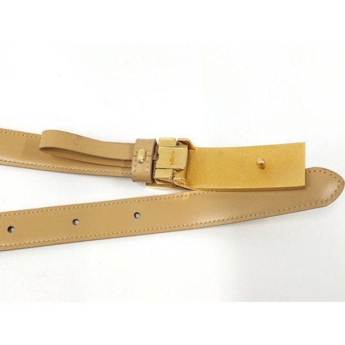 Cartier Cinturones Love Collection Beige Dorado Cuero Usado SKAI-0 - Imagen 6 de 10