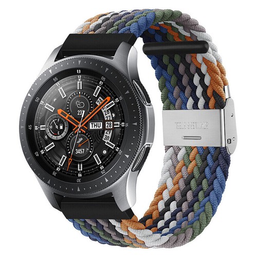 Adjustable Braided Solo Loop Nylon Strap for Samsung Galaxy Watch Active 2 - Picture 42 of 42