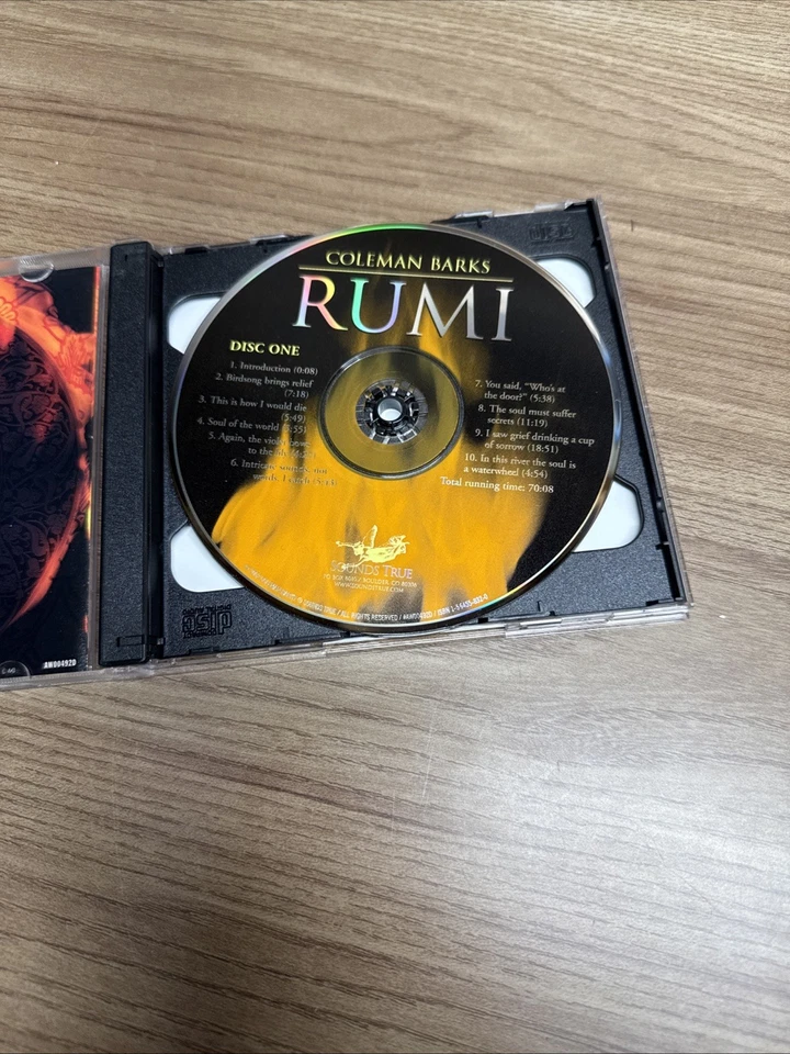 Rumi: Voice of Longing by Coleman Barks [2 - CD] Sounds True Audiobook Foto 2 de 4