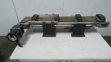 CONVEYOR TECHNOLOGIES BELT CONVEYOR 8 POSITIONS DIMS 38 L X 6 IN M2102