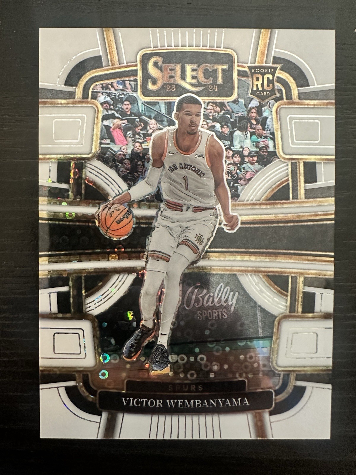 2023-24 Select Victor Wembanyama Concourse White Disco /75 #87