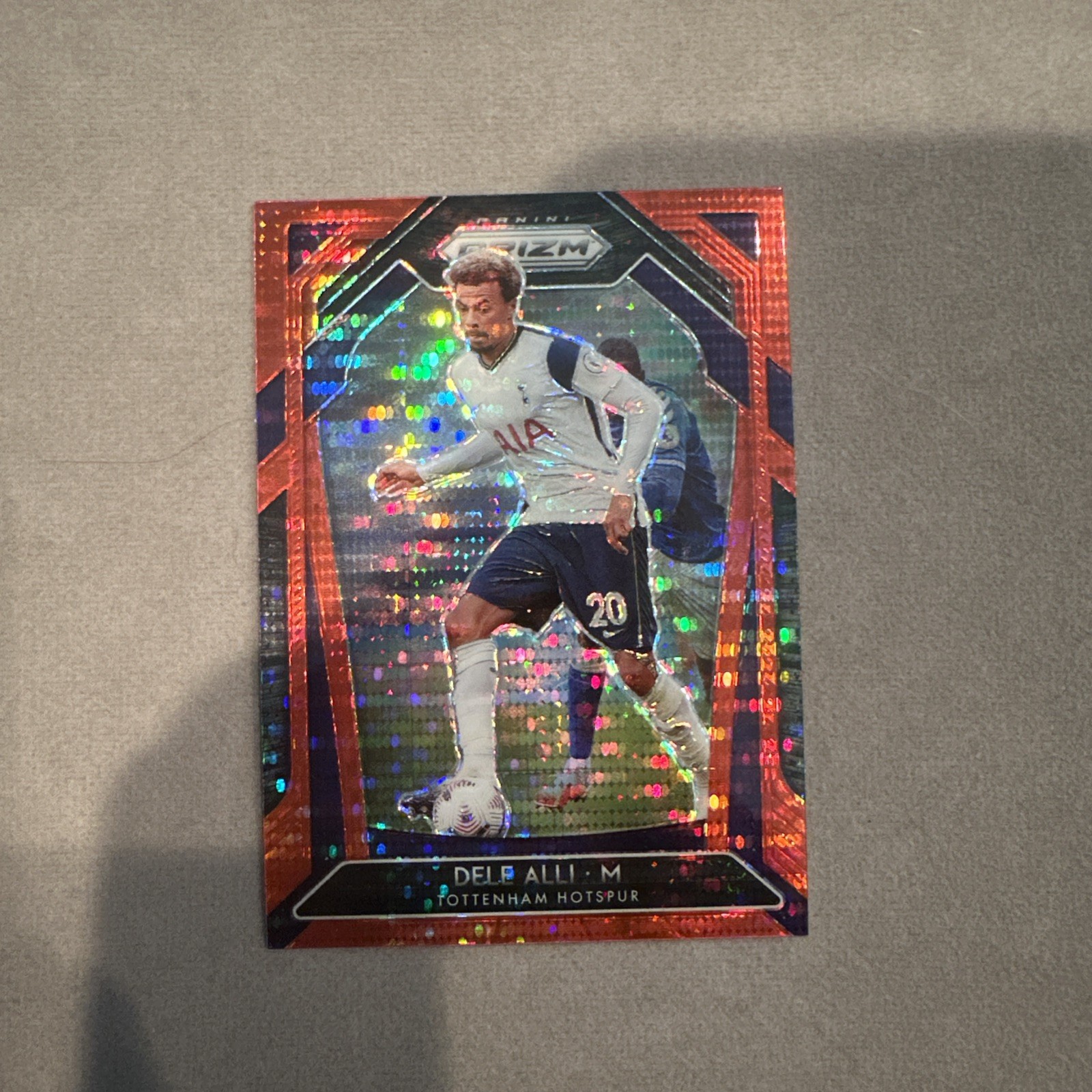 2020-21 Panini Prizm Premier League #158 Dele Alli Red Pulsar Prizm