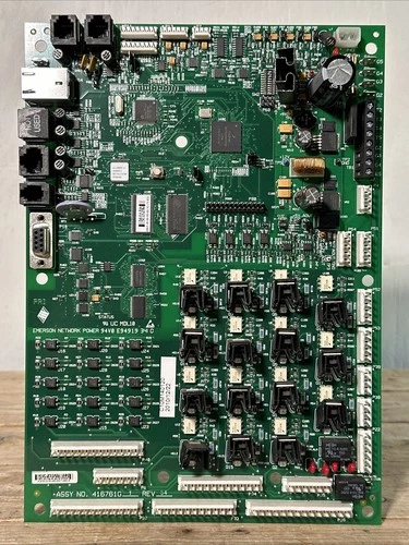 Emerson Liebert PWA ENU Icom Control Module 416761G1 Rev. 34 Network Power Used