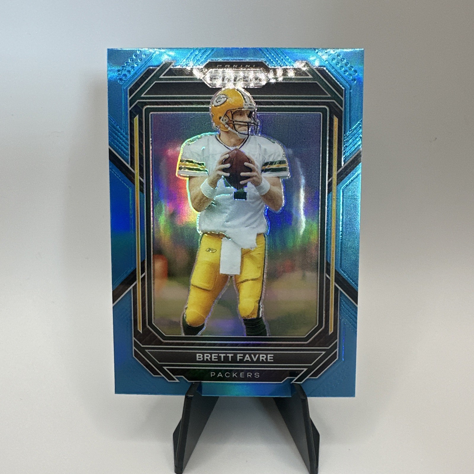 Brett Favre #111 Football Cards 2022 Panini Prizm trading card — raw and PSA graded price guide