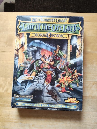Warhammer Quest Lair Of The Orc Lord 99% Complete
