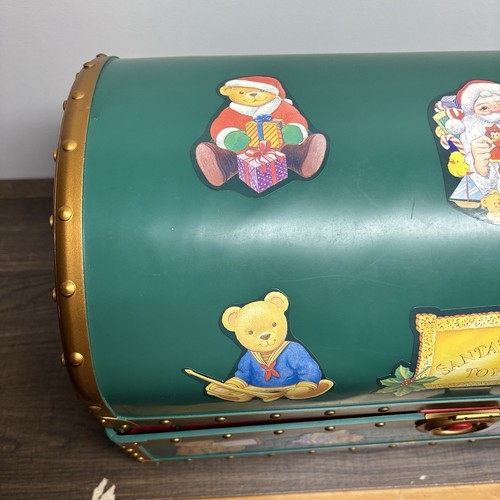 Caja de juguete animada Mr Christmas Santa’s Music 1994 vintage 35 canciones funciona - Imagen 16 de 24
