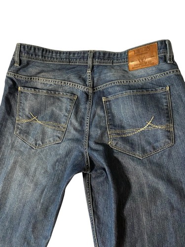 I Jeans by Buffalo Mens 33×32 Ethan Super Slim Straight Denim USED - Picture 9 of 10