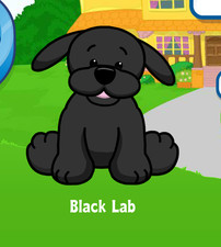 Webkinz Black Lab Virtual Adoption Code Only Messaged Webkinz Black Lab Dog Code