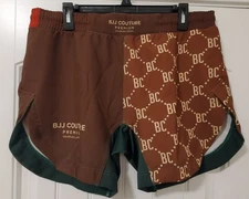 BJJ COUTURE BROWN AND TAN WITH CONTRAST DETAILS FOR GRAPPLING AND MMA