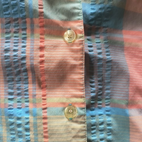 Camicia Donna Vintage Koret (M) Corta (L) Set Plaid S Ricamo - Foto 17 di 18