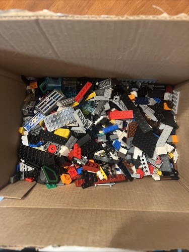 LEGO Bulk Lot of 7 Pounds Random Parts Pieces Clean Genuine 7 Lbs Grab Bag - Picture 4 of 5