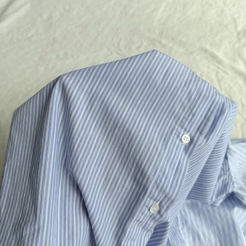 Sandro Oriane Patchwork Streifen blau Relaxed Langarm Shirt Gr. 1 US S (4) - Bild 7 von 9