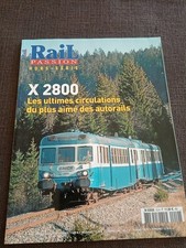autorail x2800-July 2008-N°12-magazine magazine RAIL PASSION-out of series!